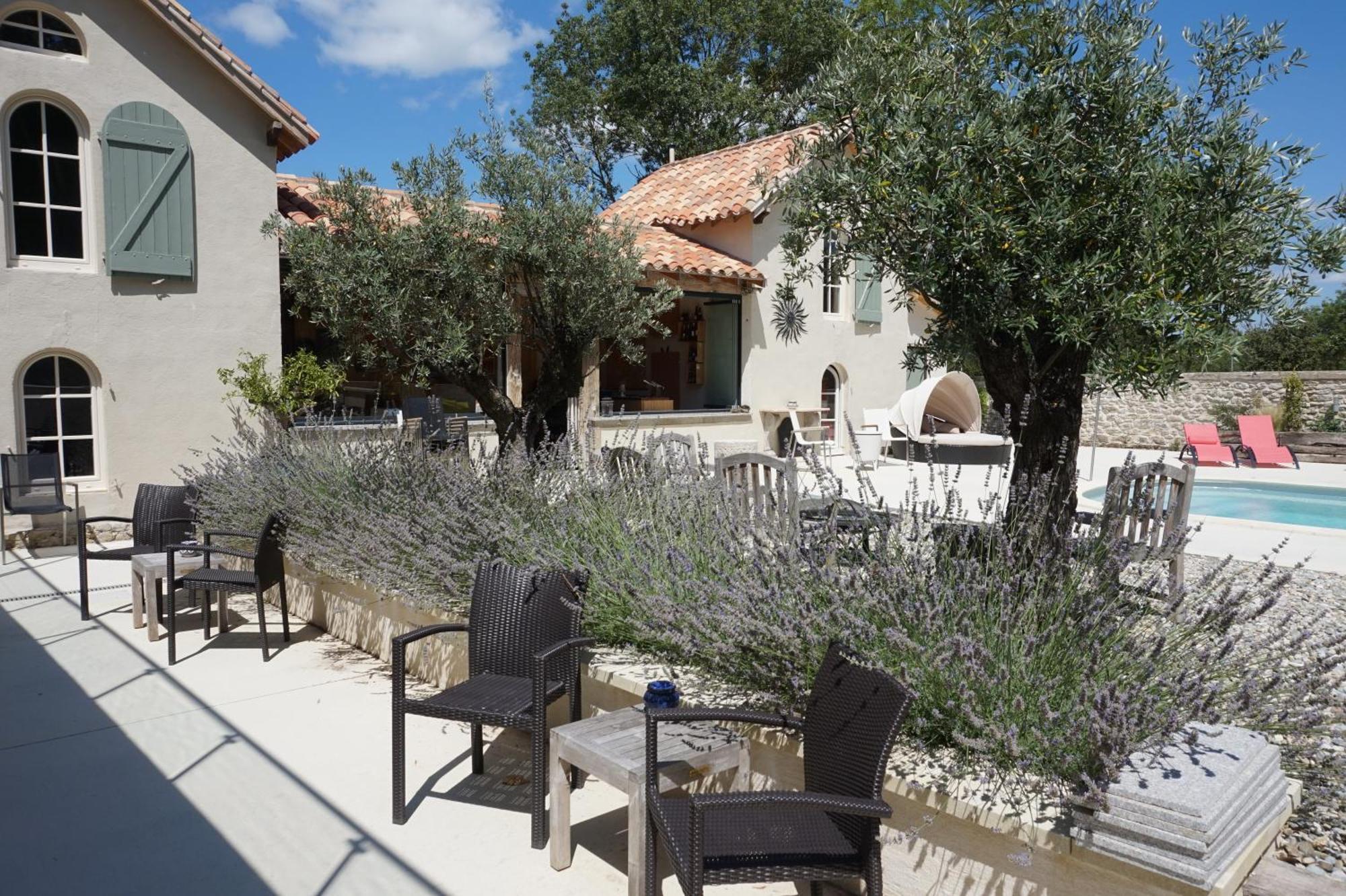 Le Clos Des Troubadours Bed & Breakfast Pennautier Exterior foto